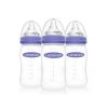 Lansinoh Breastfeeding Bottles for Baby, 8 ounces, 3 count