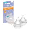 Lansinoh NaturalWave Bottle Nipples, Fast Flow, 2 count