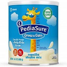 Sữa Pediasure Grow & Gain Shake Mix Hương Vanilla Dành Cho Trẻ Biếng Ăn